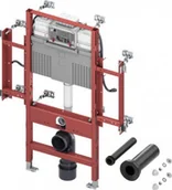 Stelaże i zestawy podtynkowe do WC - Tece 9300381 TECEprofil stelaż podtynkowy do WC dla osób niepełnosprawnych ze spłuczką podtynkową uruchamianą przyciskiem spłukującym montowanym na spłuczce lub przyciskiem elektrycznym montow - miniaturka - grafika 1