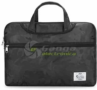 Torby na laptopy - E-Vitta 'e-vitta Black Camo 15,6" pokrowiec czarny, kamuflaż  torby na laptopy (39,6 cm (15,6), torba, czarna, kamuflaż, welur, motyw, welur) EVLS000106 - miniaturka - grafika 1