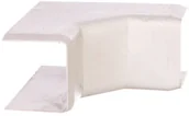 Kanały kablowe - Kopos Pokrywa narożna wewnętrzna LHD 17x17mm biała 8675 - miniaturka - grafika 1