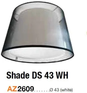 Azzardo Klosz do lampy piękny glamour DS 43 AZ2609 AZ2609 - Oprawy, klosze i abażury - miniaturka - grafika 2