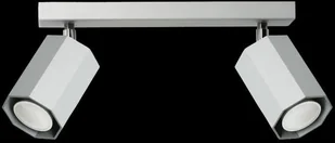 Lampex Plafon Hex 2 popiel lampex_744/2 POP - Lampy sufitowe - miniaturka - grafika 2