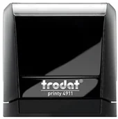 Pieczątki - Trodat Pieczątka automat 4911 czarna - poduszka czarna 38X14mm /TRE_4911CAWCA/ UN267-2 - miniaturka - grafika 1