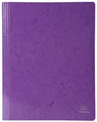 Teczki i skoroszyty - Exacompta Exacompta 380812B skoroszyt (Iderama, powlekany karton Premium -Manila, wodoodporny, 355 g, A4), 1 sztuka fioletowy 4010903808128 - miniaturka - grafika 1