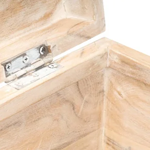 vidaXL Skrzynia, 90x40x40 cm, lite drewno akacjowe vidaXL - Pudła i pojemniki do przechowywania - miniaturka - grafika 14