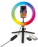 Uchwyty samochodowe do telefonów - YENKEE lampa pierścieniowa uchwyt na telefon YSM 710 LED Ring YSM 710) - miniaturka - grafika 1