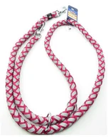 Smycze dla psów - Trixie Cavo Reflect Odblaskowa smycz regulowana dla psa fuksja LXL 2.00 m/o 18 mm - miniaturka - grafika 1