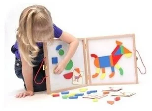 Djeco układanka magnetyczna Geoform - Układanki dla dzieci - miniaturka - grafika 12