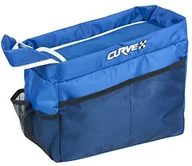 Akcesoria do fotelików - Walser 26121 tylna kanapa organizer Curve, Blau/Schwarz - miniaturka - grafika 1