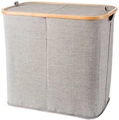 Kosze na bieliznę - Möve Butterfly kosz na pranie z 2 komorami 44075_081 - miniaturka - grafika 1