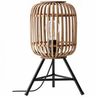 Lampy stojące - Brilliant WOODROW Jasny brąz E27 Lampa stołowa 93775/20 - miniaturka - grafika 1