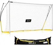 Piłka nożna - PRO sklz Training Goal 12 X 6 bramka do piłki nożnej, żółto-czarna, One Size Q12P-001_jaune-noir - miniaturka - grafika 1