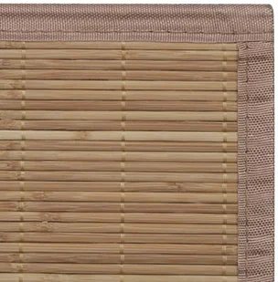 vidaXL Brązowy, prostokątny dywan bambusowy, 120x180 cm - Dywany - miniaturka - grafika 7
