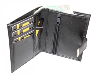 Haro (PL) Portfel Uniwersalny HARO (PL) Duży Pionowy Z Zapięciem Skóra Włoska Zapięcie Na Suwak - Akcesoria i dodatki do ubrań dla dzieci - miniaturka - grafika 5