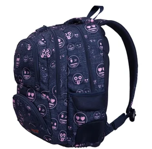 St. Majewski St.Right Plecak Szkolny BP-07 Emoji Pink 207334 - Plecaki szkolne i tornistry - miniaturka - grafika 6