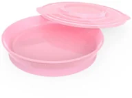 Miseczki i talerzyki dla dzieci - Twistshake Talerz 6+m Pastelowy różowy # Wpisz kod MDL5PL55 i uzyskaj dodatkowe 20 % rabatu na ten produkt promocja do 17.05.2020 - miniaturka - grafika 1