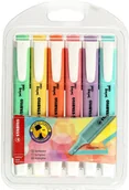 Zakreślacze - Stabilo SCHWAN Zakreślacze 6kol pastel Swing Cool 275/6-08 - miniaturka - grafika 1