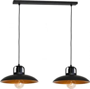 Milagro LAMPA wisząca FELIX MLP 3683 metalowa OPRAWA listwa zwis industrialny czarny złoty MLP 3683 - Lampy sufitowe - miniaturka - grafika 4