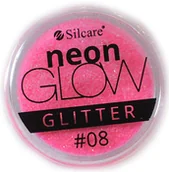 Ozdoby do paznokci - Silcare Silcare Pyłek Neon Glow 3g 08 9B71-502BD - miniaturka - grafika 1