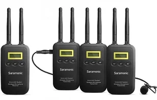 Saramonic Bezprzewodowy zestaw audio SARAMONIC VmicLink5 RX5 + TX5 +TX5 + TX5 - Inne akcesoria audio-wideo - miniaturka - grafika 3