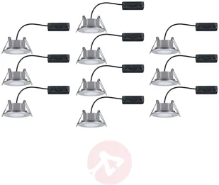 Paulmann LED reflektor wpuszczany Calla chrom - Lampy pozostałe - miniaturka - grafika 4