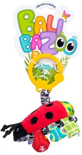 Dumel Dumel Bali Bazoo Zawieszka Biedronka z wibracją - Gryzaki dla dzieci - miniaturka - grafika 2