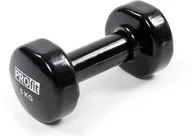 Hantle i ciężarki - Profit Hantel PROfit winylowy 5 kg czarny PRO_51 - miniaturka - grafika 1