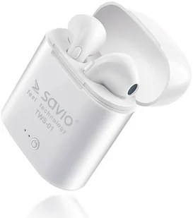 SAVIO TWS-01 - Słuchawki - miniaturka - grafika 2