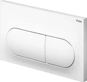 Przyciski spłukujące - Viega Prevista Przycisk uruchamiający do WC Biały alpejski 773762 doradzimy wycena@mizar.pl tel.(22)723 73 63 773762 - miniaturka - grafika 1