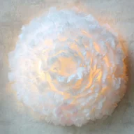 Lampy sufitowe - Vita Copenhagen Biała designerska lampa sufitowa Eos up - miniaturka - grafika 1