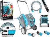 Węże ogrodowe i zraszacze - Wózek Alu Wąż Ogrodowy 4-WARSTWOWY 1/2 30M Zestaw - miniaturka - grafika 1