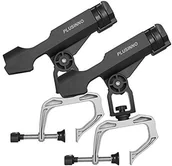 Inne akcesoria dla wędkarzy - PLUSINNO Plus INNO Fischer wędki na łódkę telewizora z dużym otworem szczypce 360 stopni regulowane wędka Racks synchronizacji monitora (BFH002-2PACK-FBA) - miniaturka - grafika 1