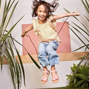 Lilliputiens Skakanka z drewnianymi rączkami Flaming Anais Lilliputiens - Skakanki - miniaturka - grafika 6