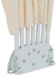 vidaXL Składana markiza ogrodowa, 200 cm, kremowa - Markizy - miniaturka - grafika 17