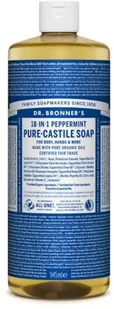 DR. BRONNER'S Mydło w Płynie 18w1 Miętowe, Dr. Bronners, 475 ml - Kosmetyki do kąpieli - miniaturka - grafika 2