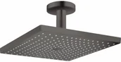 Deszczownice - Hansgrohe Raindance E Deszczownica 30x30 cm czarny chrom szczotkowany 26250340 - miniaturka - grafika 1