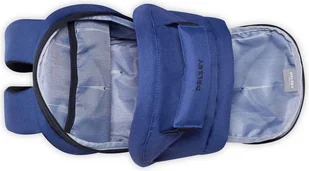 Delsey Polska Plecak miejski w paski Securban Niebieski 003334604-02 - Plecaki - miniaturka - grafika 3