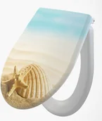 Deski sedesowe - Alcaplast Deska sedesowa wolnoopadająca uniwersalna SOFTCLOSE, Duroplast A604 SHELL - miniaturka - grafika 1