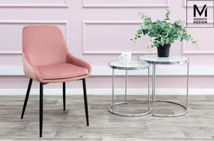 Modesto Krzesło Clover Velvet Czarny - Krzesła - miniaturka - grafika 25