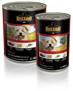 Belcando Wołowina z ziemniakami i groszkiem puszka 800g - Mokra karma dla psów - miniaturka - grafika 2