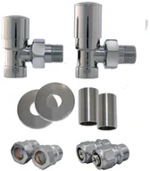 Głowice termostatyczne - Vario Term Zestaw All in One Swing, Kolor: Biały, Rodzaj instalacji: Alu Pex - 16x2 mm, Typ zaworu: Kątowy AZIS06/FK/PEX - miniaturka - grafika 1