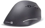 Myszki - Connect IT For Health czarna (CMO-2510-BK) - miniaturka - grafika 1