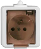 Gniazdka elektryczne - Timex Jantar Gniazdo hermetyczne pojedyncze z uziemieniem IP44 GNT-16JL GNT-16JL - miniaturka - grafika 1