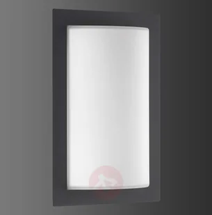 Oświetlenie LCD LCD Zewnętrzny kinkiet LED Antracytowy, 1-punktowy 044LEDSEN - Lampy ogrodowe - miniaturka - grafika 2