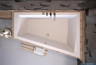 Besco Intima Duo 170x125cm wanna asymetryczna prawa #WAID-170-NP - Wanny z hydromasażem - miniaturka - grafika 3