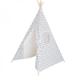 JaBaDaBaDo Od jabadabado Tipi czarno/białe dziecięce namiot do pokoju dziecięcego lub na zewnątrz - Worki na buty JaBaDaBaDo Od jabadabado Tipi czarno/białe dziecięce namiot do pokoju dziecięcego lub na zewnątrz - Worki na buty - miniaturka - grafika 2