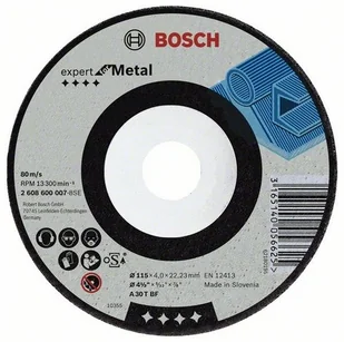 Bosch Tarcza do metalu 2608600223, 125x22,23 mm - Tarcze do pił - miniaturka - grafika 7