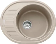 Zlewozmywaki - Franke Pamira ROG 611-62 beżowy 114.0201.550 - miniaturka - grafika 1
