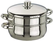 Rondle - Ibili 663024 garnek do gotowania na parze, z pokrywką 663024 - miniaturka - grafika 1