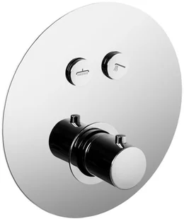 CORSAN Prysznicowa bateria podtynkowa Box Adour chromowana z termostatem BT02CH - Baterie podtynkowe - miniaturka - grafika 8