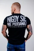 Koszulki męskie - Furia Koszulka Nigdy Się Nie Poddawaj 100% męska - miniaturka - grafika 1